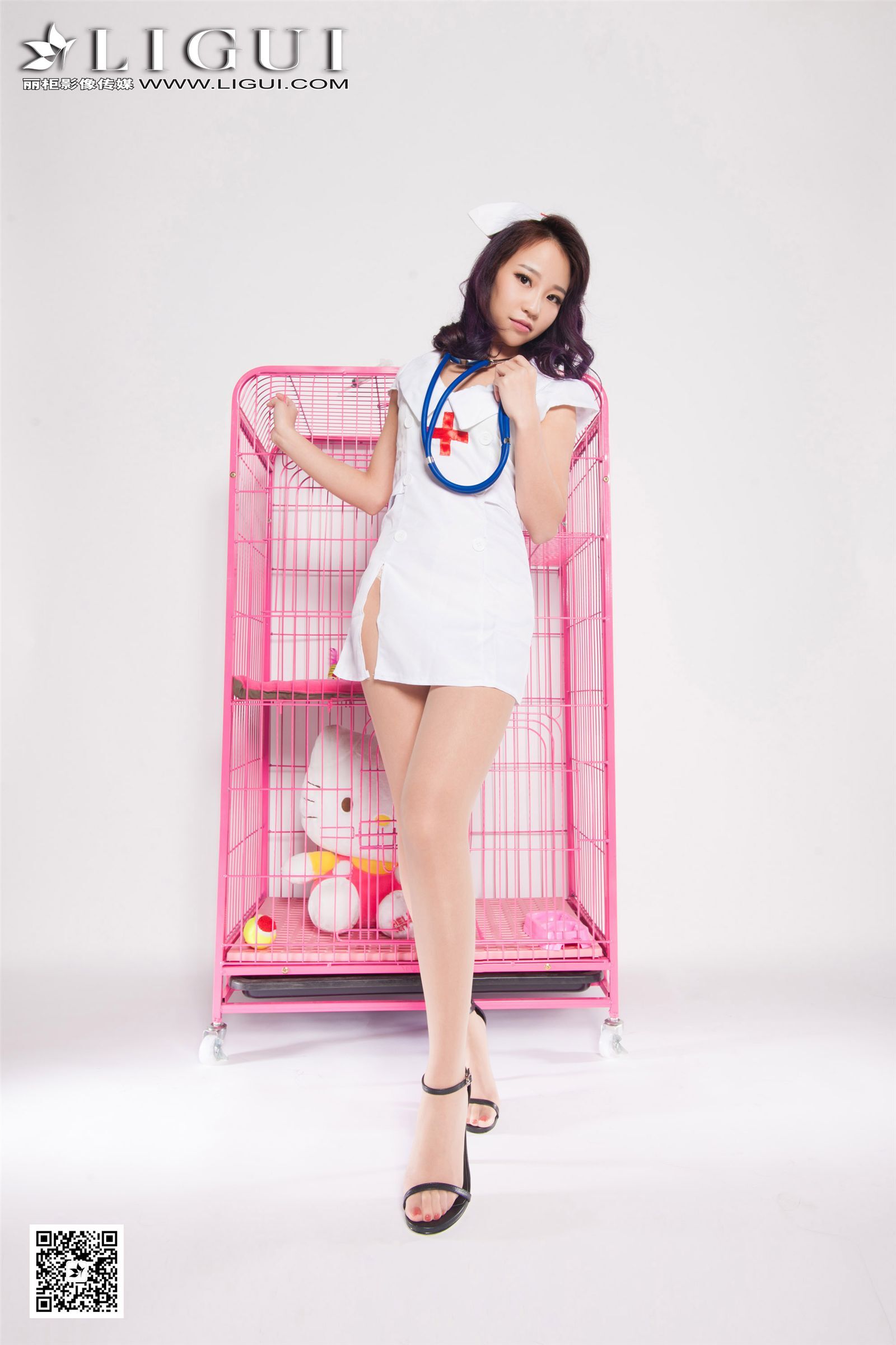 Ligui丽柜]2015.12.29 网络丽人 Model Vicky[